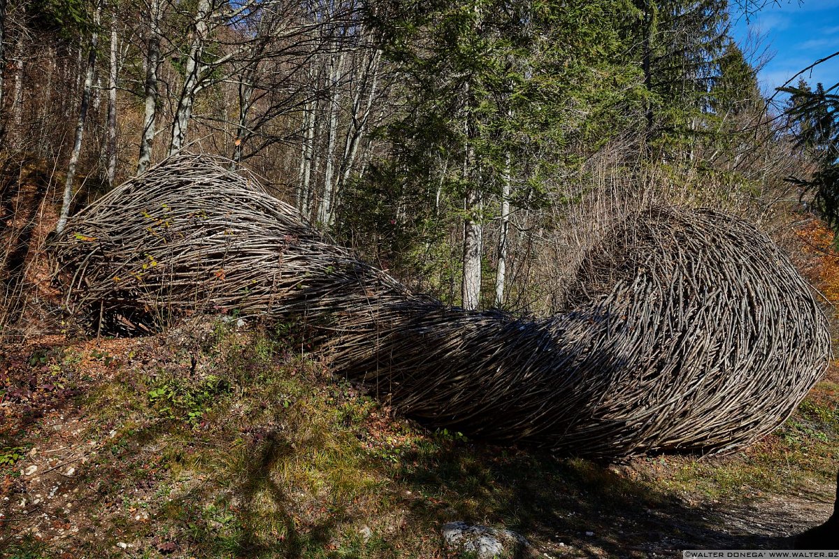Eco di Will Beckers, 2014 Arte Sella l'arte contemporanea nella natura