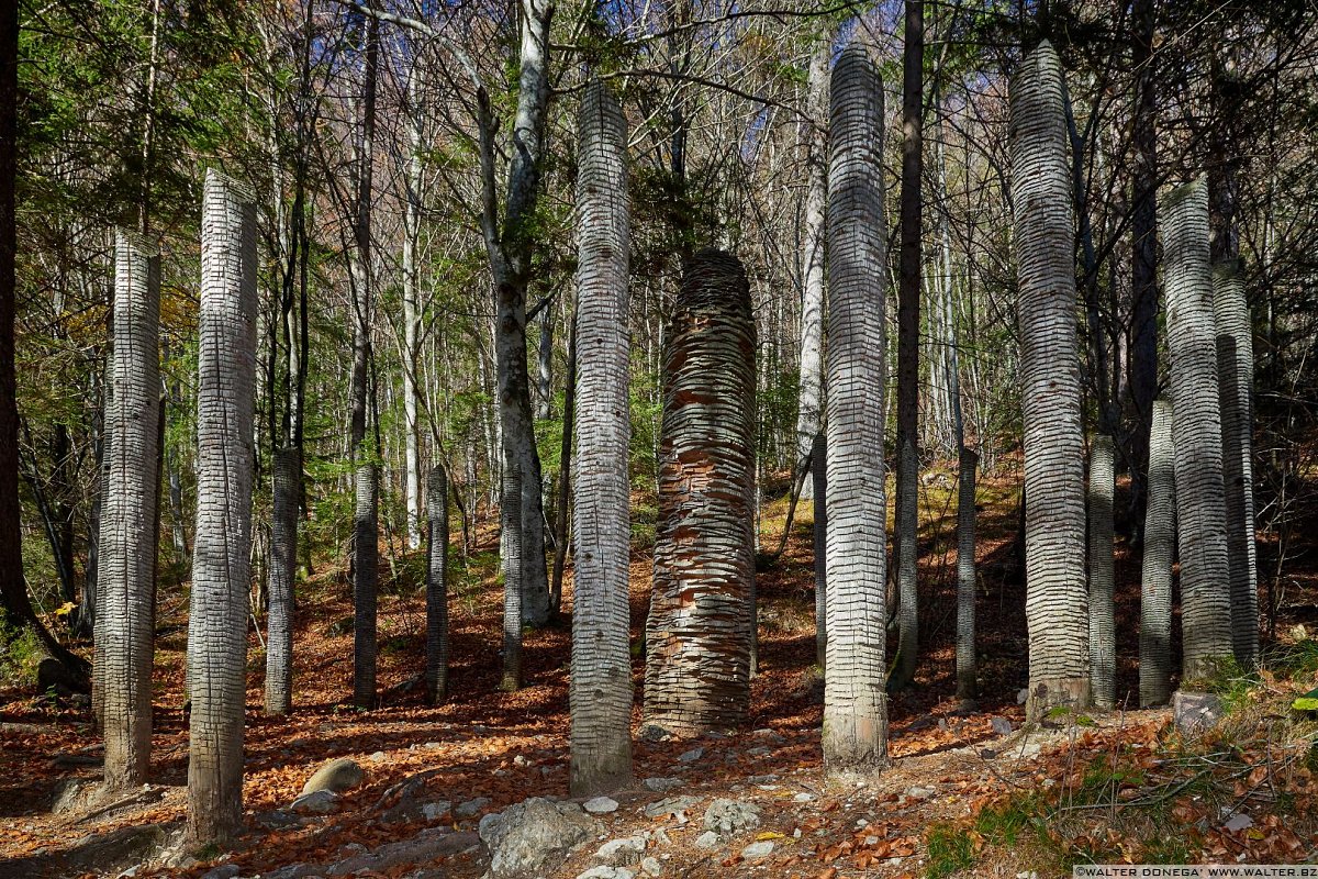 Il tempio dell’amore di Belle Shafir, 2002 Arte Sella l'arte contemporanea nella natura