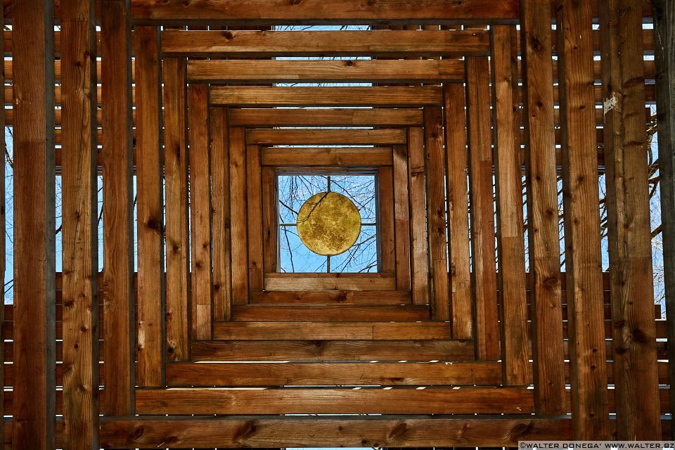 Riondolo di Giovanni Wegher, 2016 Arte Sella l'arte contemporanea nella natura