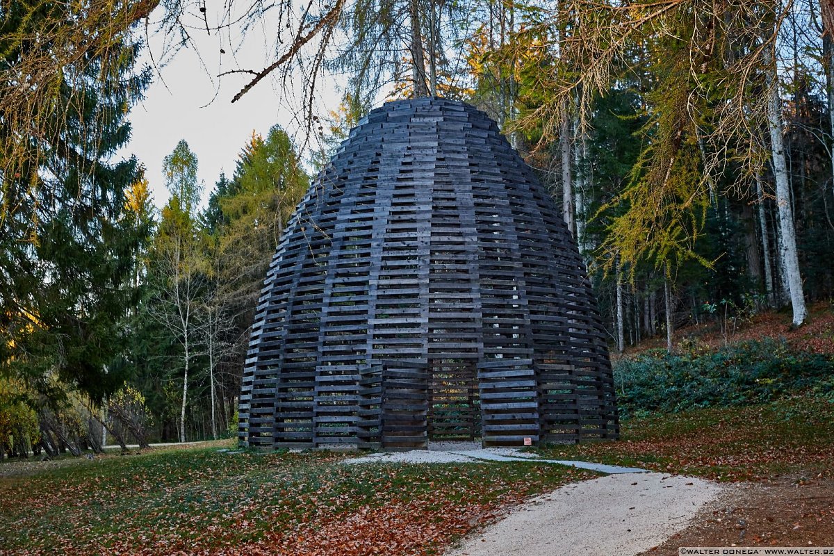 Senza titolo 169 di Aeneas Wilder, 2013 Arte Sella l'arte contemporanea nella natura