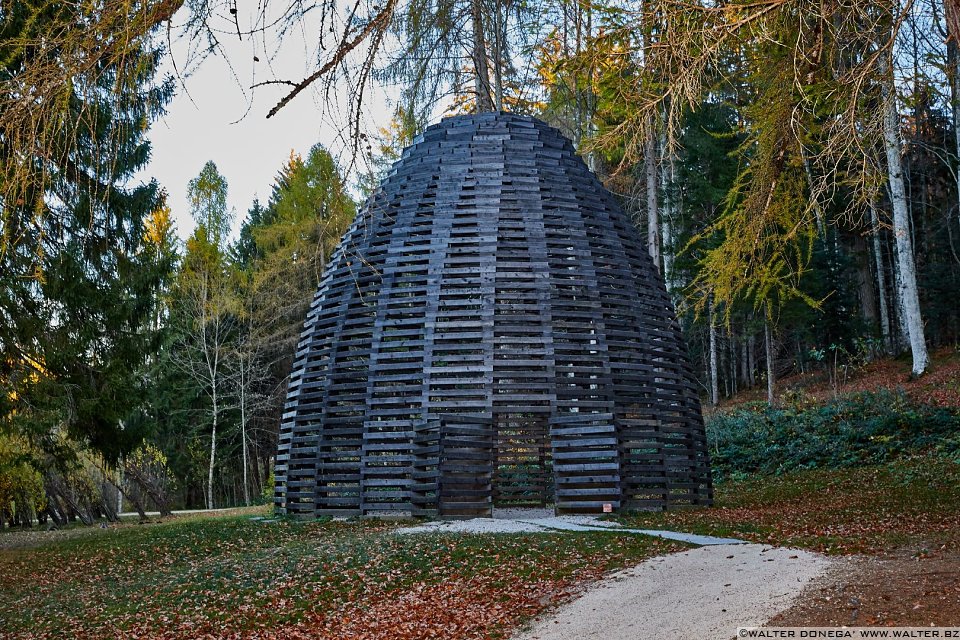 Senza titolo 169 di Aeneas Wilder, 2013 Arte Sella l'arte contemporanea nella natura