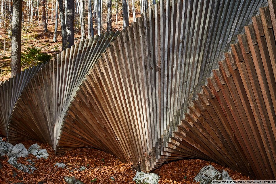 Spirale di Alois Steger, 2011 Arte Sella l'arte contemporanea nella natura
