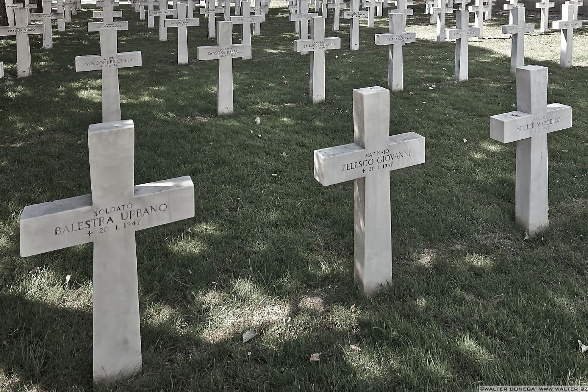 Cimitero militare italiano di Merano Cimiteri in Alto Adige