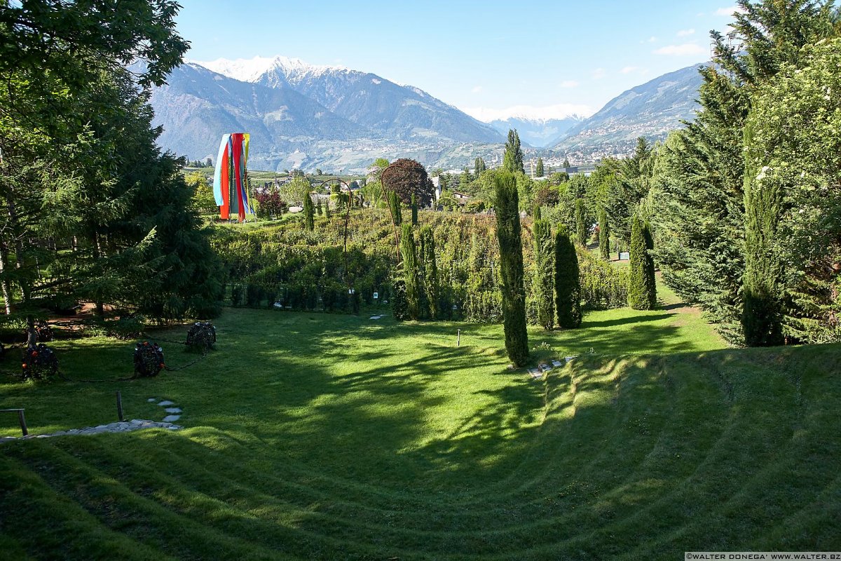  Il giardino labirinto Kränzelhof di Cermes