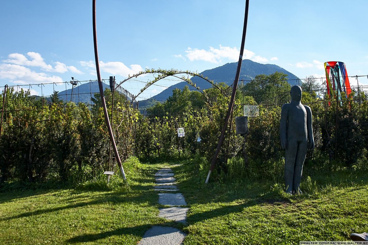  Il giardino labirinto Kränzelhof di Cermes