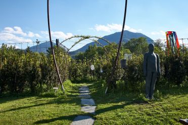Il giardino labirinto Kränzelhof di Cermes