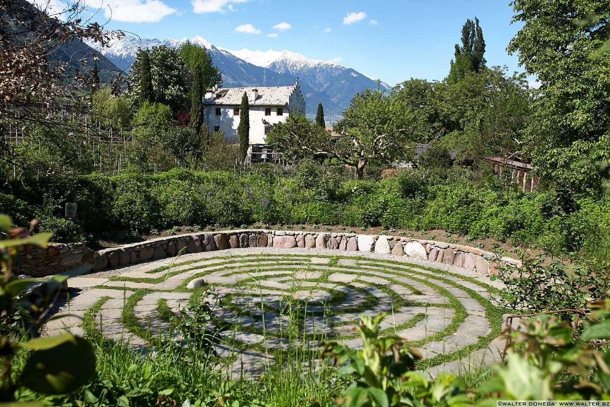  Il giardino labirinto Kränzelhof di Cermes