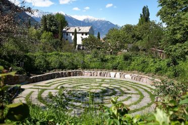 Il giardino labirinto Kränzelhof di Cermes