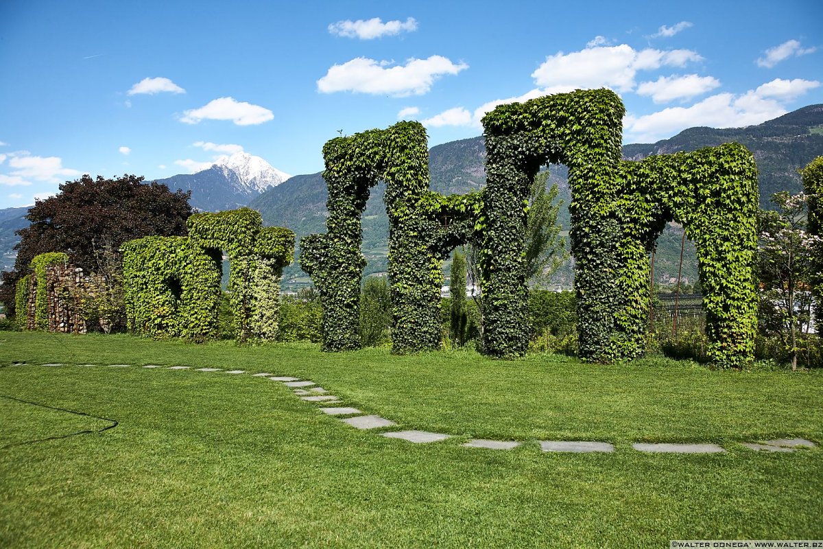  Il giardino labirinto Kränzelhof di Cermes