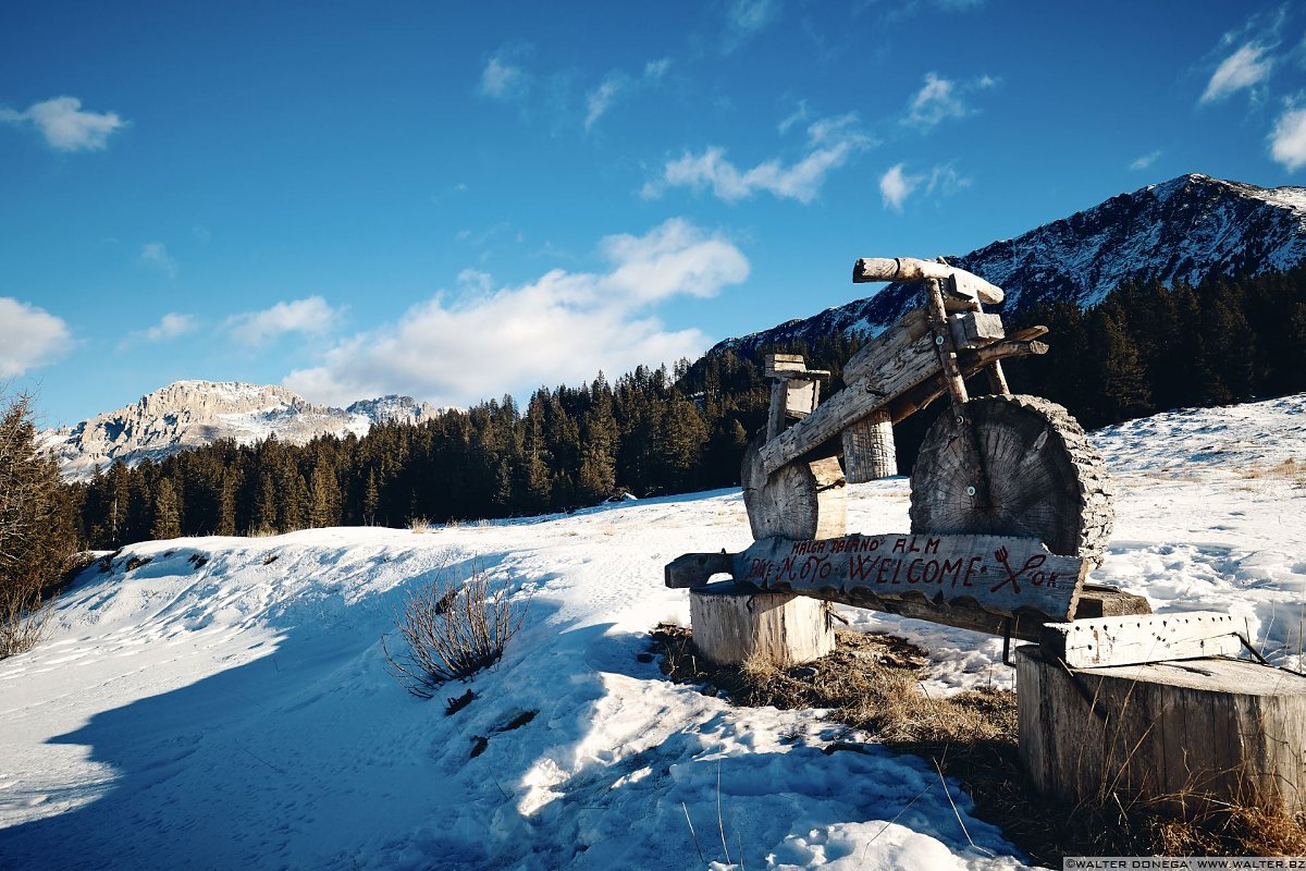 Escursione a Obereggen, Passo Lavazè, Malga Ora
