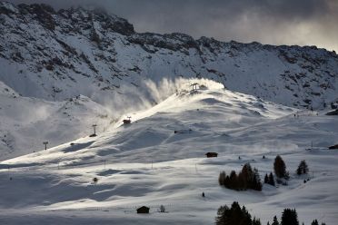 Escursione all'Alpe di Siusi con la neve