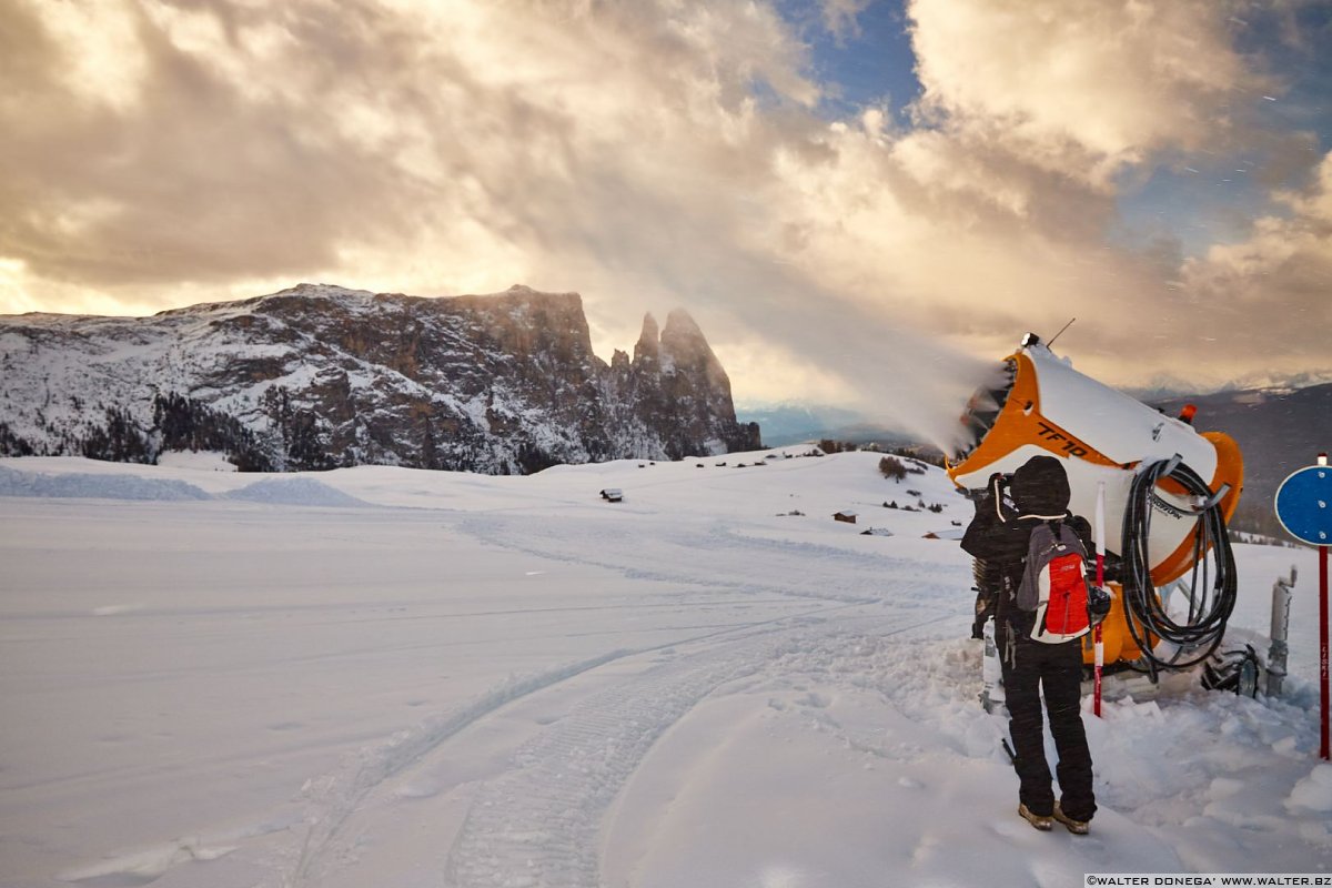  Escursione all'Alpe di Siusi con la neve