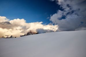Escursione all'Alpe di Siusi con la neve