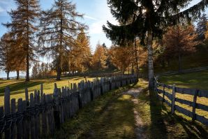 Passeggiata sull'altopiano del Salto in autunno