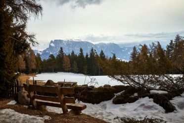 Passeggiata invernale alla Baita Saltner (Saltnerhütte) sul Renon