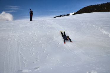 Passeggiata invernale alla Baita Saltner (Saltnerhütte) sul Renon