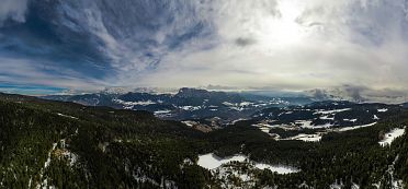 Passeggiata invernale alla Baita Saltner (Saltnerhütte) sul Renon