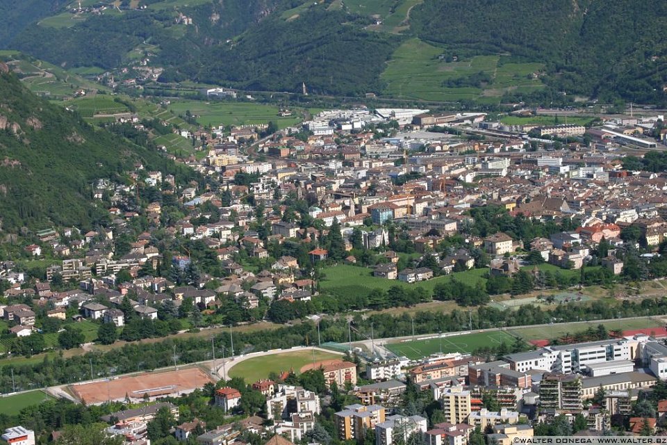 Viste di Bolzano - 4 Bolzano vista dall'alto