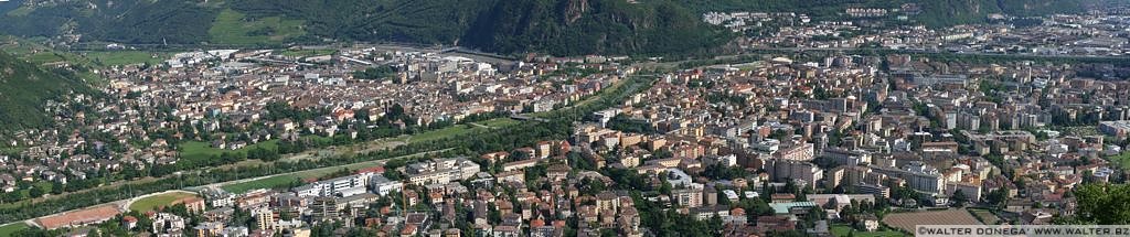 Viste di Bolzano - 6 Bolzano vista dall'alto