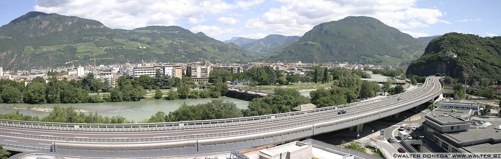 Viste di Bolzano - 8 Bolzano vista dall'alto