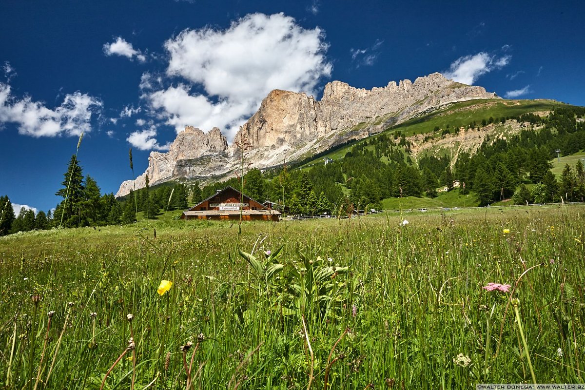 Rosengarten Catinaccio - Roda di Vaèl Roda del Diavolo e Cresta del Masarè Carezza e Passo Costalunga