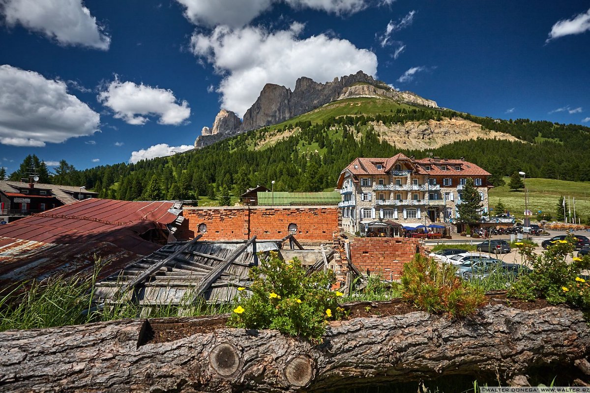 Rosengarten Catinaccio da Passo Costalunga Carezza e Passo Costalunga