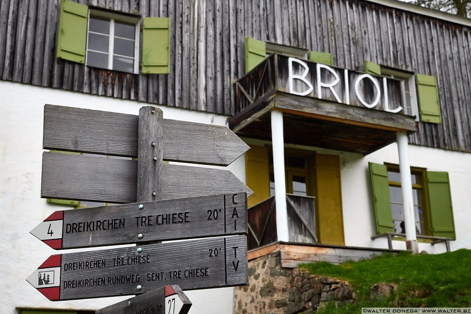 L'albergo ristorante Briol Escursione alle cascate di Barbiano