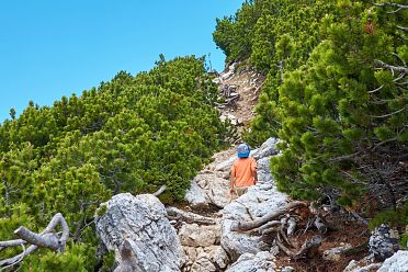 Escursione dal Passo Oclini al Corno Bianco