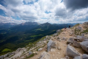 Escursione dal Passo Oclini al Corno Bianco