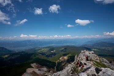 Escursione dal Passo Oclini al Corno Bianco