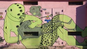 Graffiti in Zona industriale a Bolzano