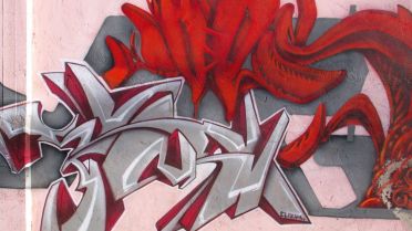 Graffiti in Zona industriale a Bolzano
