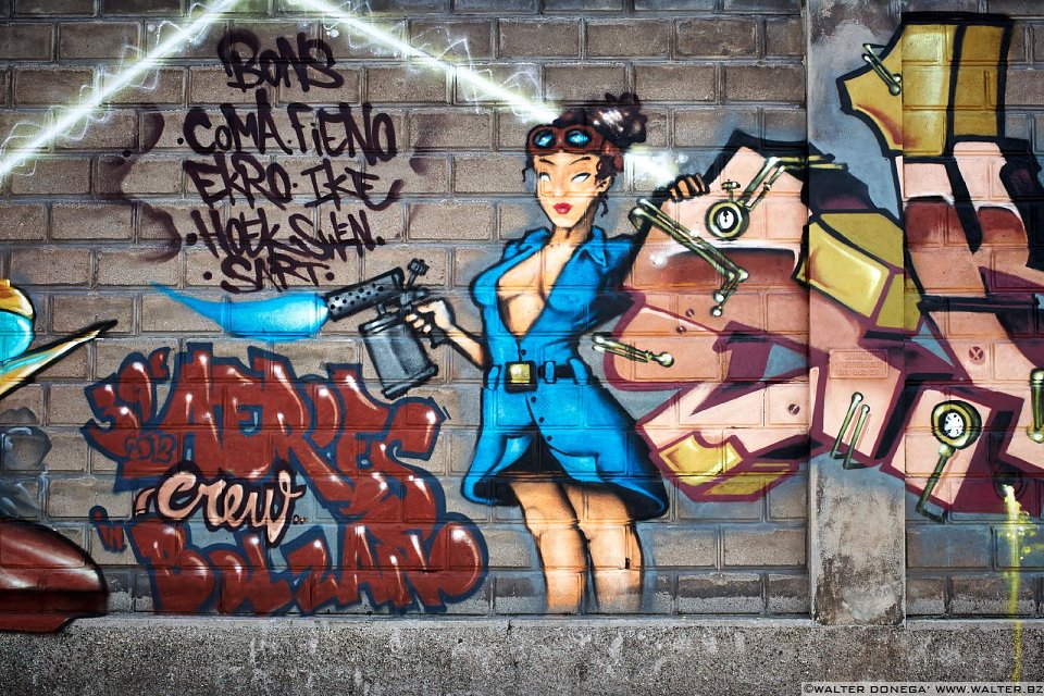 IMG_8743 Graffiti in via Lancia a Bolzano