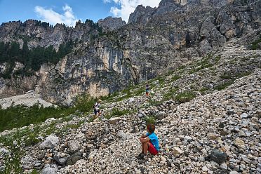 Escursione al labirinto del Latemar - Labyrintensteig