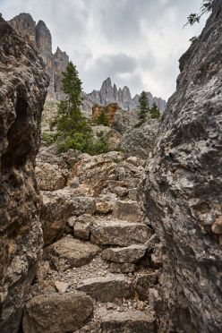 Escursione al labirinto del Latemar - Labyrintensteig