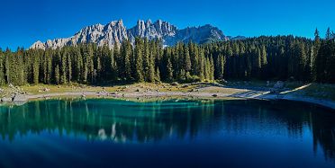 Sopra il lago di Carezza