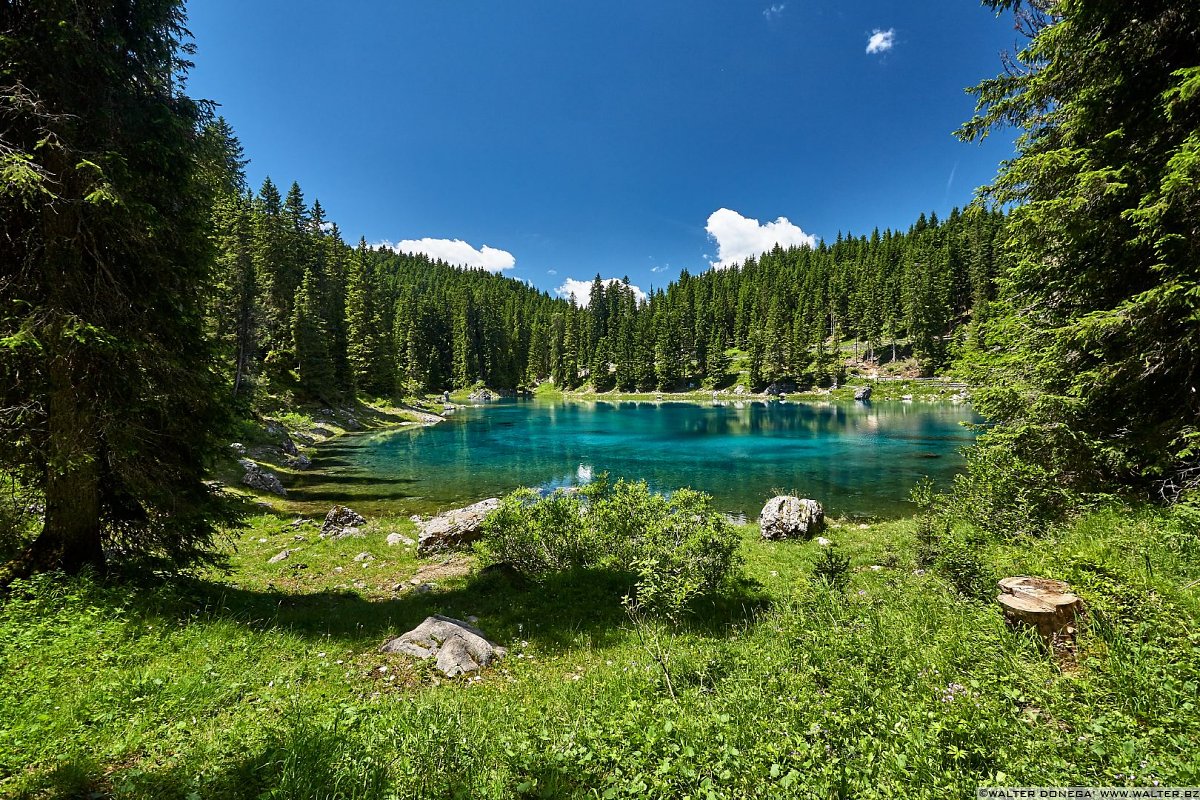  Lago di Carezza in primavera