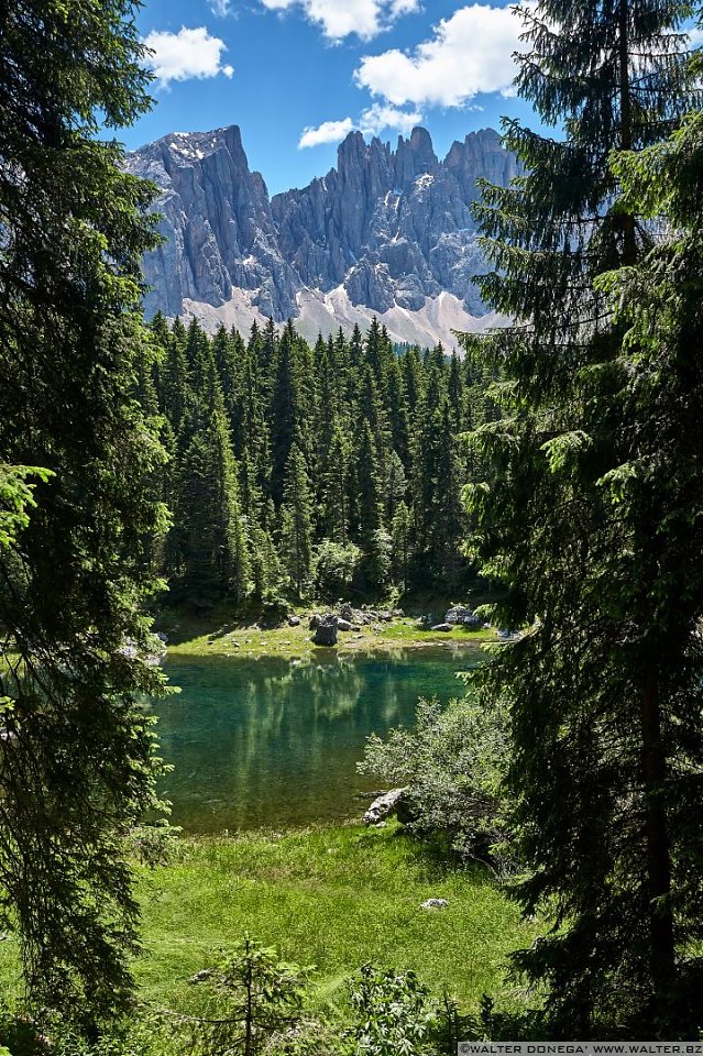 Lago di Carezza in primavera