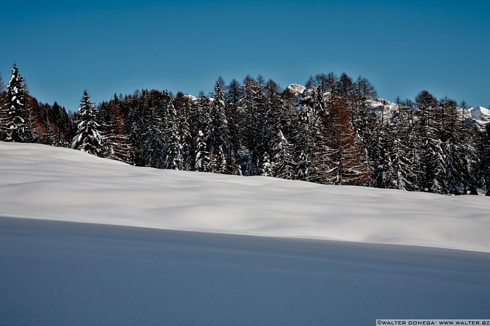18 Lago di Carezza e passo Costalunga in mezzo alla neve