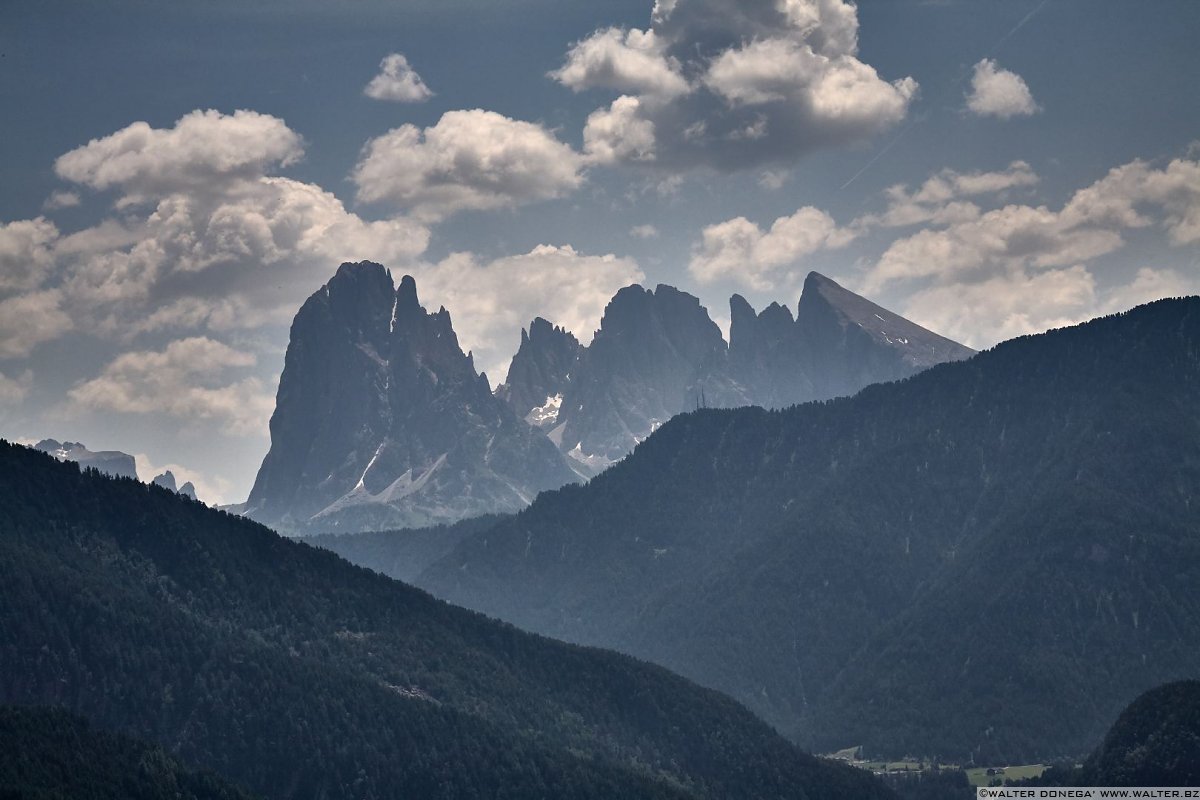 Sassolungo e Sassopiatto Laion Val Gardena