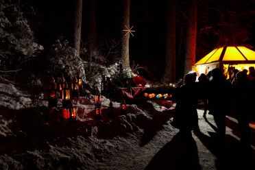 Mercatino di Natale al Lago di Carezza - Magie Natalizie