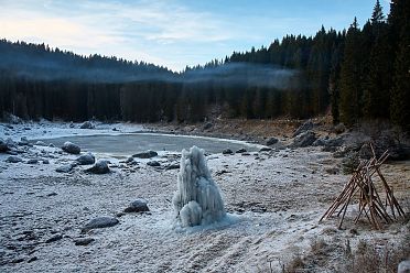 Il mercatino di Natale al lago di Carezza