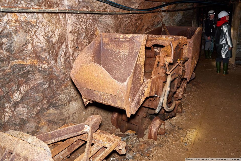 Tour del minatore al mondo delle miniere di Ridanna Monteneve