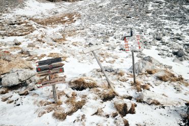 Escursione invernale da Obereggen a Passo Feudo lungo il Latemar