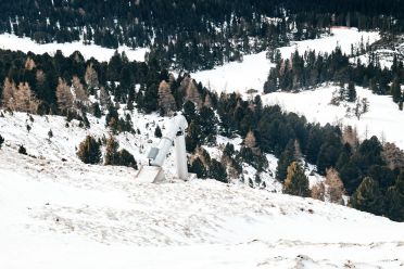 Escursione invernale da Obereggen a Passo Feudo lungo il Latemar