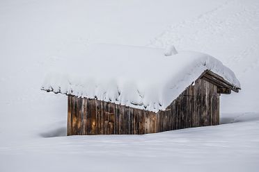 Passeggiata ad Obereggen sul sentiero 11 con la neve