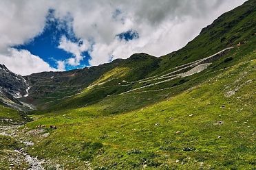 Giro in moto al passo dello Stelvio
