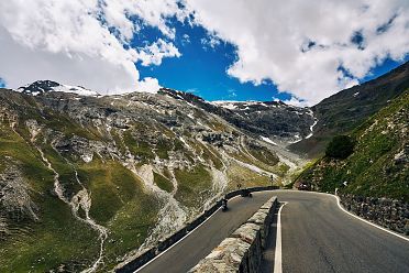 Giro in moto al passo dello Stelvio