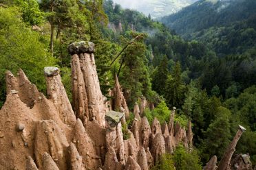 Le piramidi di terra del Renon come forse non le avete mai viste