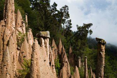 Le piramidi di terra del Renon come forse non le avete mai viste